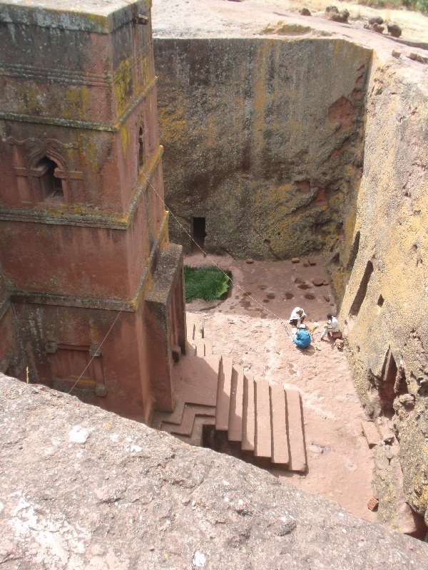 Bet Giyorgis Church Lalibela, Etiopie (foto: Víťa Glomb)