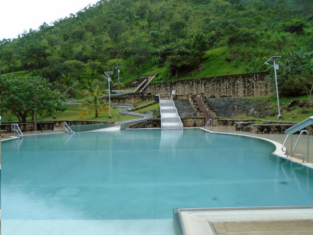 Cross River National Park - bazén v Cattle Ranch Resort