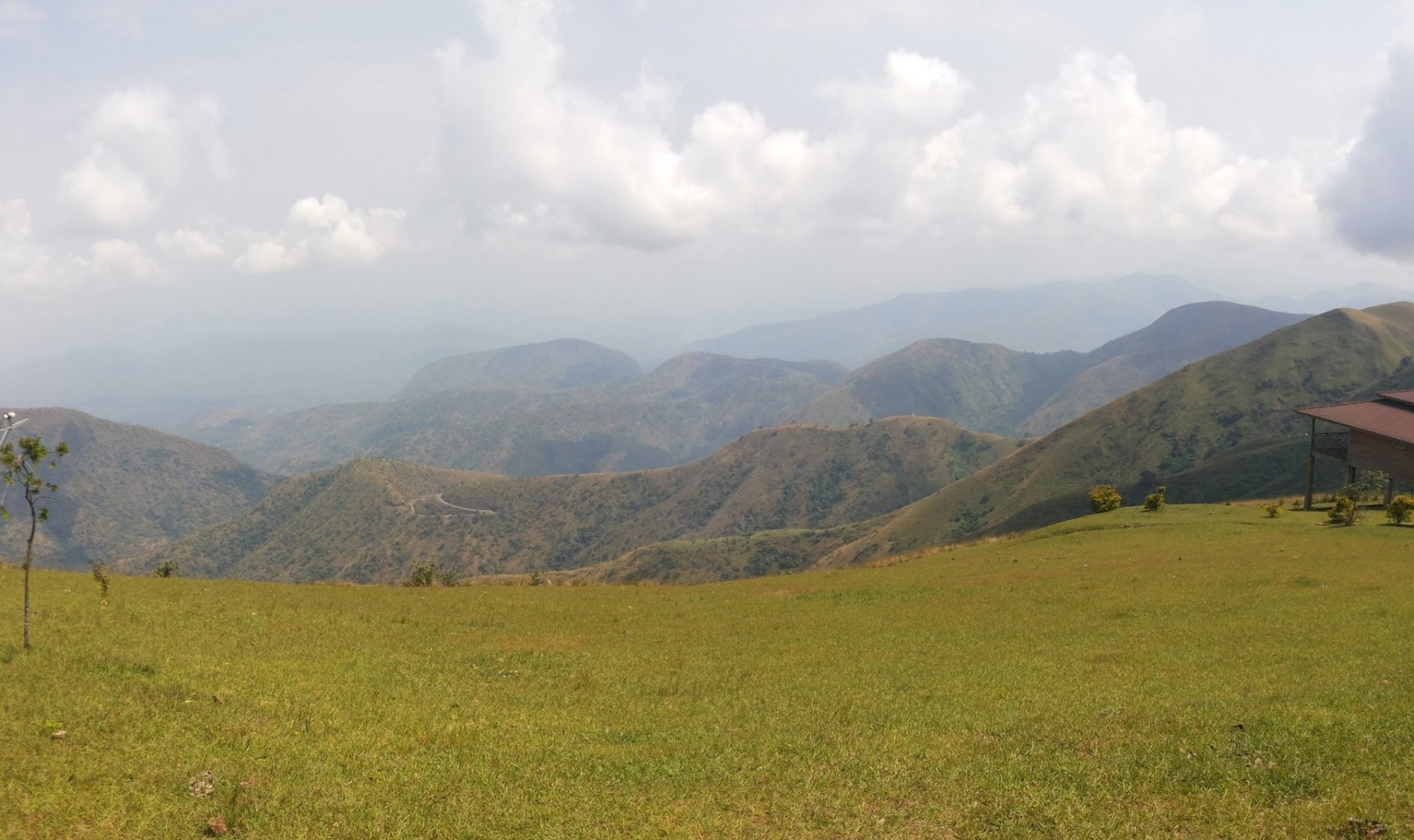 Cross River National Park a pohled směrem do vnitrozemí Nigérie