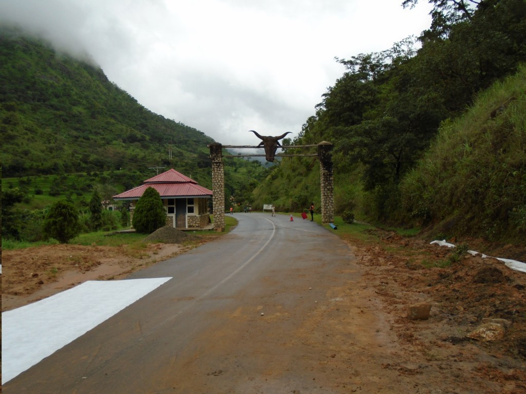 Cross River National Park - vjezd do Cattle Ranch Resort