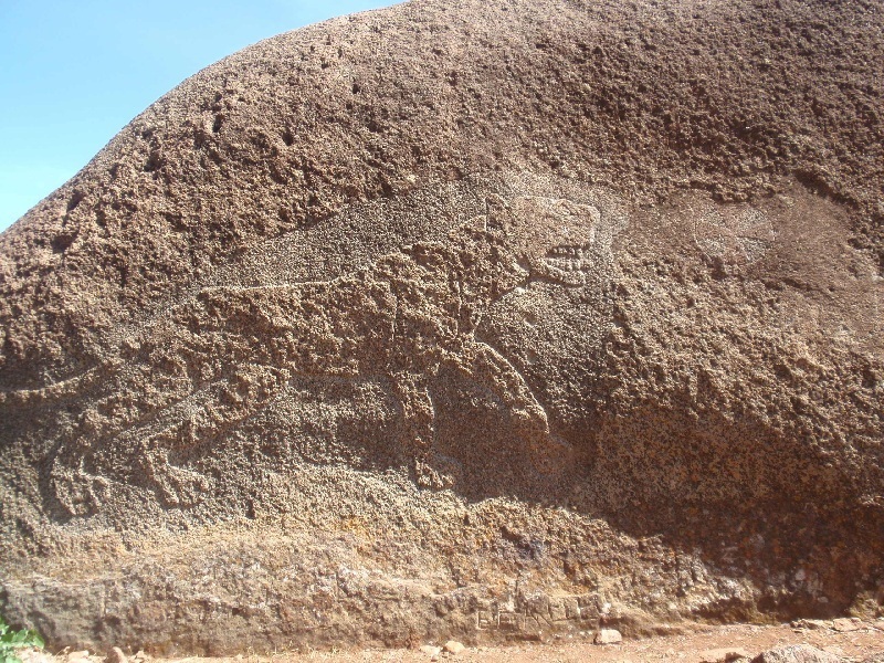 Lioness of Gobedra, Axum, Etiopie (foto: Víťa Glomb)