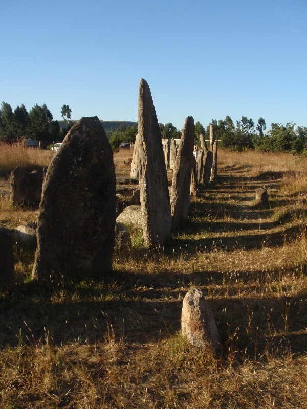 Stély v Tiya památka UNESCO, Etiopie (foto: Víťa Glomb)