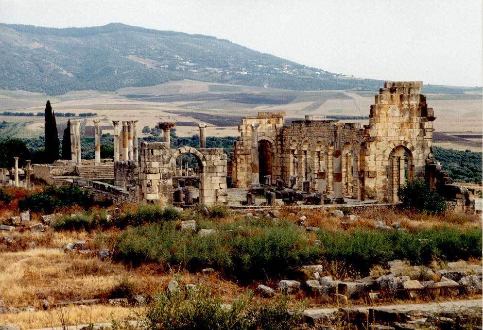 Volubilis - celkový pohled