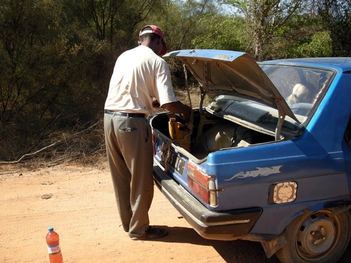 čerpací stanice, Madagaskar