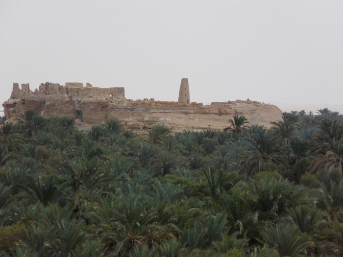 Orákulum a Amonův chrám v Siwě
