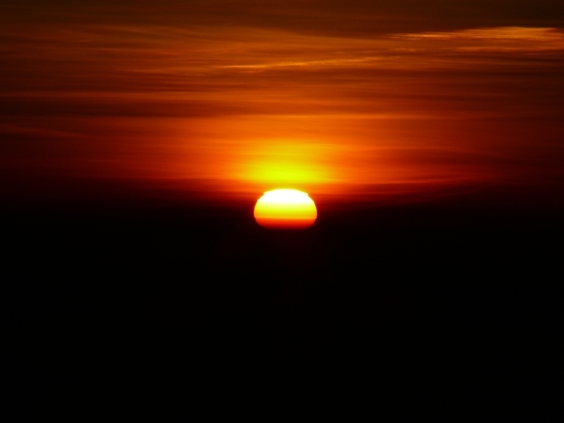 Východ Slunce nad Mawenzi