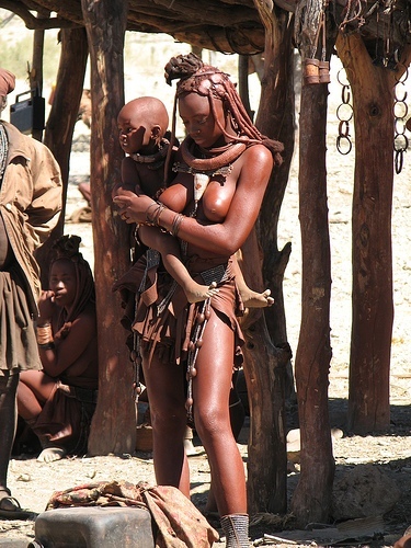 Himba - matka (foto: Jan Kopčil)