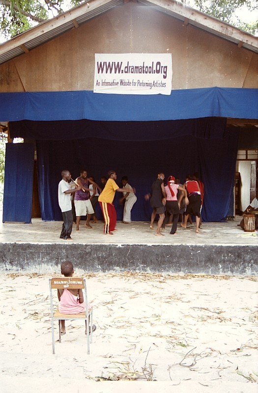 Hudební škola, Bagamoyo, Tanzanie (foto: Jaromír Němec)