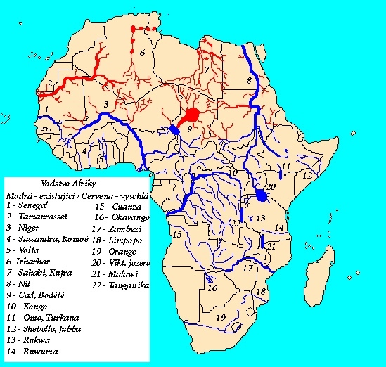 vodstvo Afriky