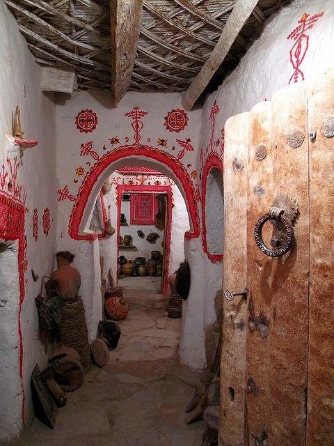 Ghadames - interiér; Autor: Neil Weightman (flickr.com)