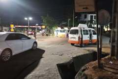 Ikeja v noci, Lagos, foto Petra Mrňková