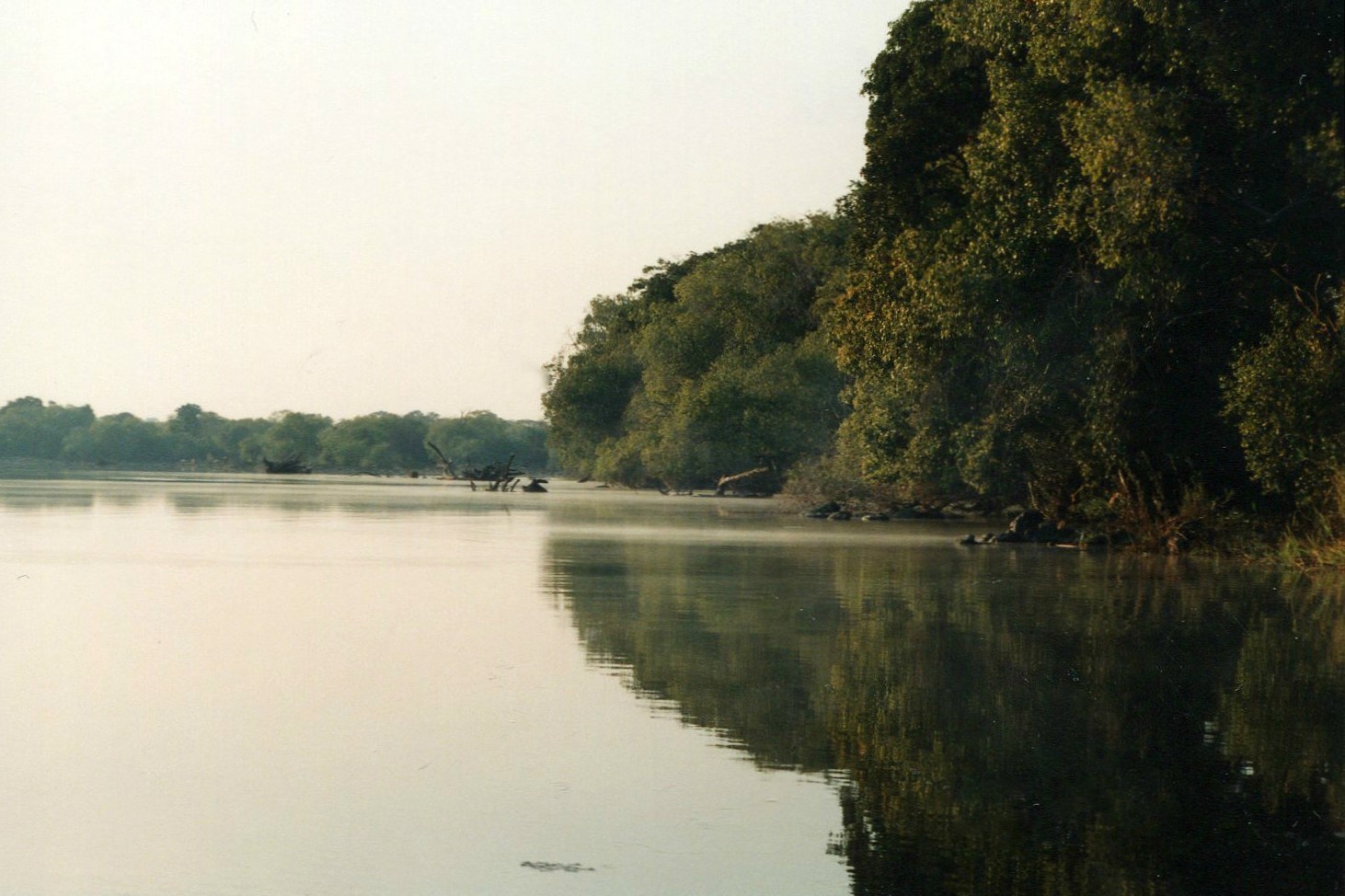 Řeka Kafue (N.P. KAfue, Zambie)