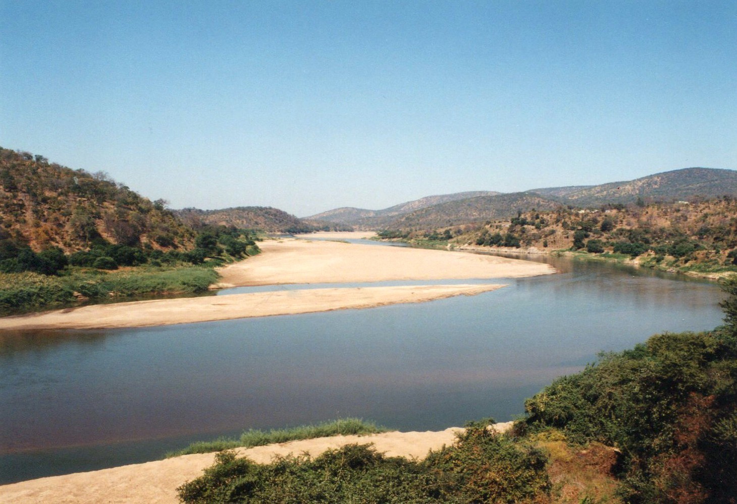 Řeka Luangwa, Zambie