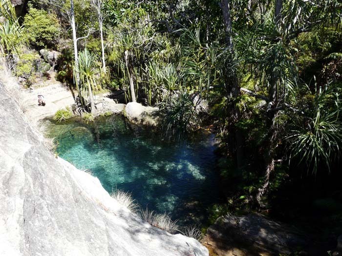 Piscine Naturelle, Isalo, Madagaskar