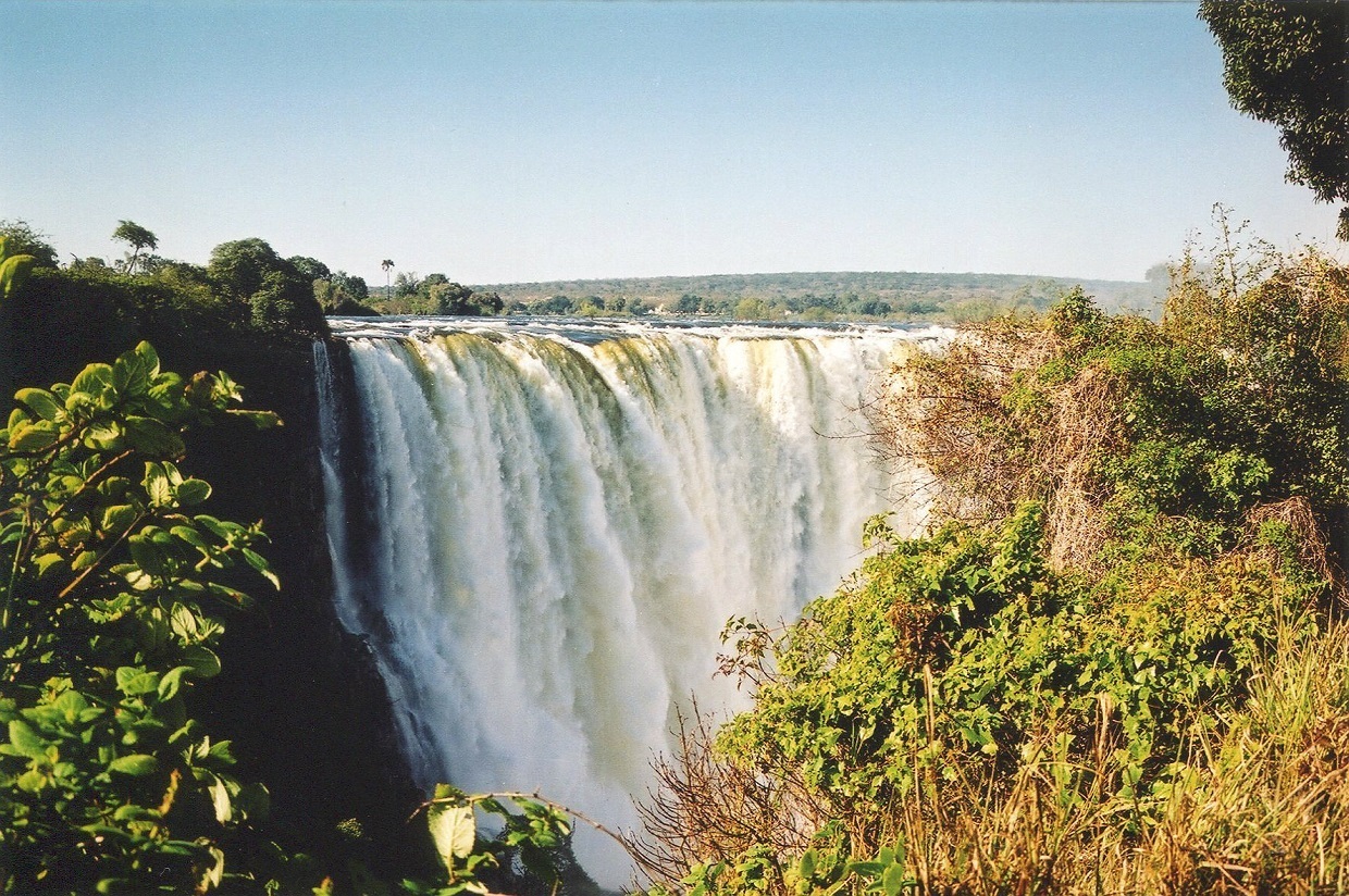 Viktoriiny vodopády, Zimbabwe