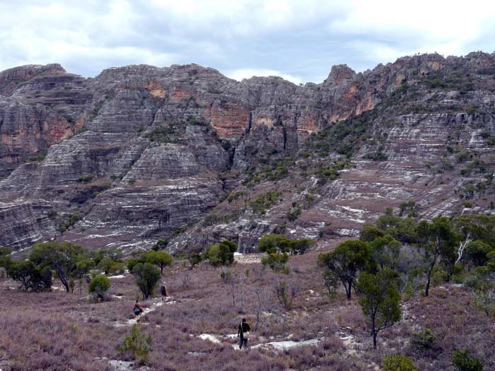 rokle v Isalo, Madagaskar