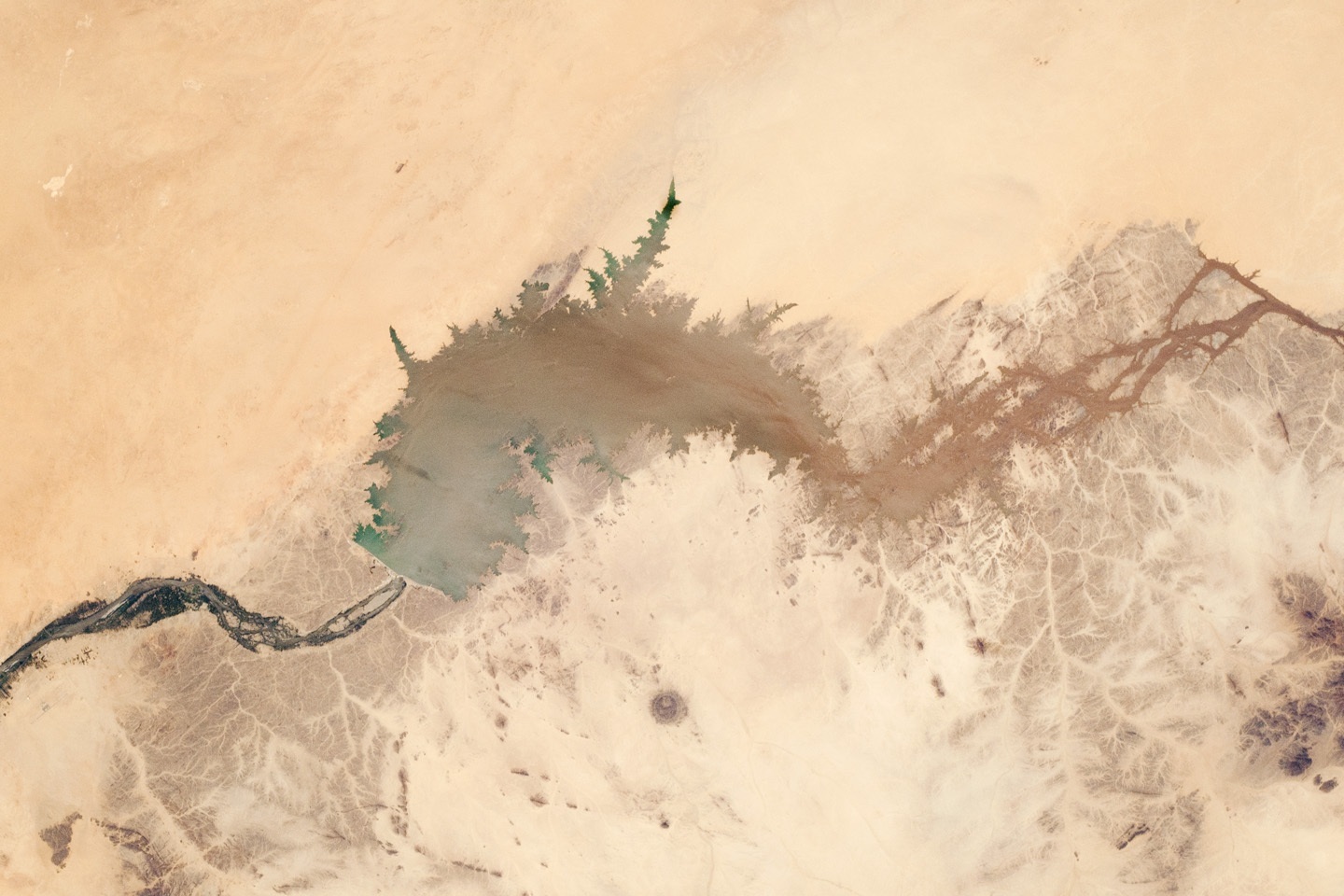 Merowe Dam; NASA