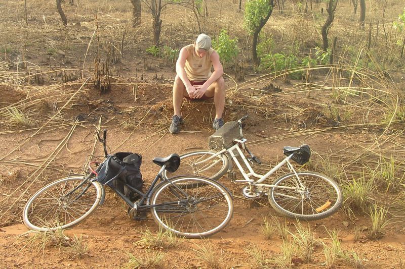 Na cestě z parku (Mole N.P., Ghana)