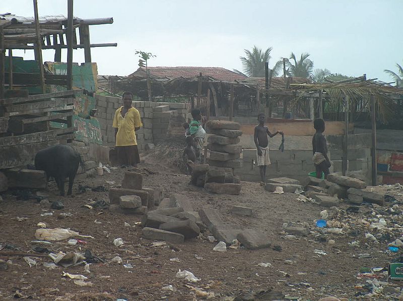 vesnice Elmina (Ghana)